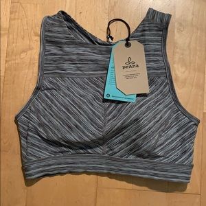 PrAna Workout crop top tank top